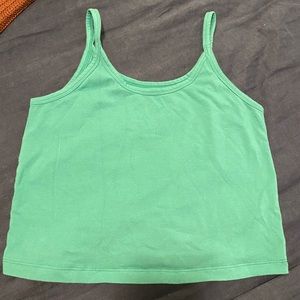 Arq Crop Tank in Verdant - Large